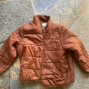 Universal Thread Puffer Jacket, burnt orange